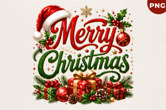 Download Merry Christmas Gift PNG Design - Gift Collection