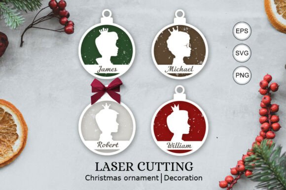 Download Prince Christmas Personalized Ornaments - Premium Resources