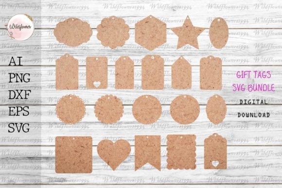 Download Bundle Gift Tags Svg - Gift Collection