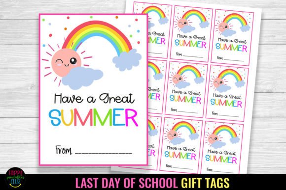 Download Summer I Last Day of School Gift Tags - Gift Collection