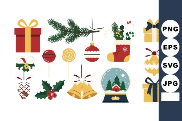 Download Christmas Holiday Decorations Gift Boxes - Gift Collection